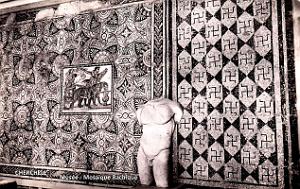 Cherchell - Musee - Mosaique Bachique